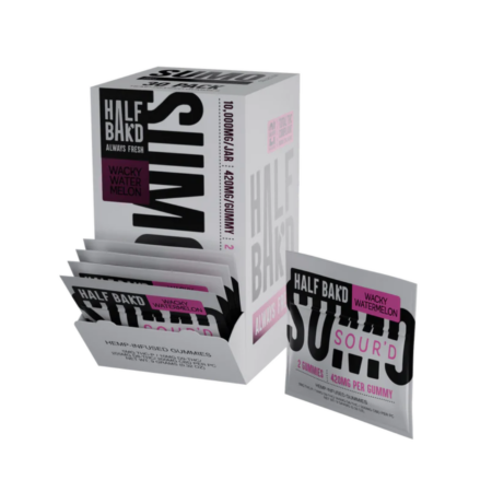 Half Bak’d Sumo Sour’d | 840mg THC-P Blend | 2 Count