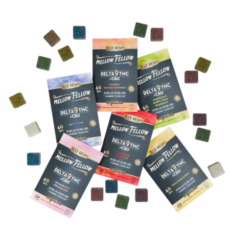 Mellow Fellow M-Fusions | 400mg D9 + CBD | 20 Count