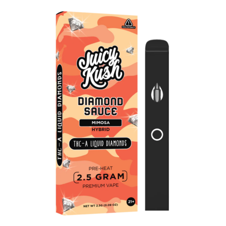 Juicy Kush | 2.5 THC-A Diamond Sauce | Disposable Vape