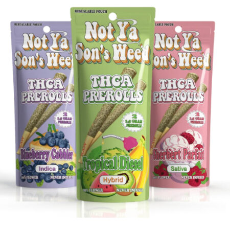 Not Ya Son's Weed | 1.5g | THC-A Prerolls | 2ct