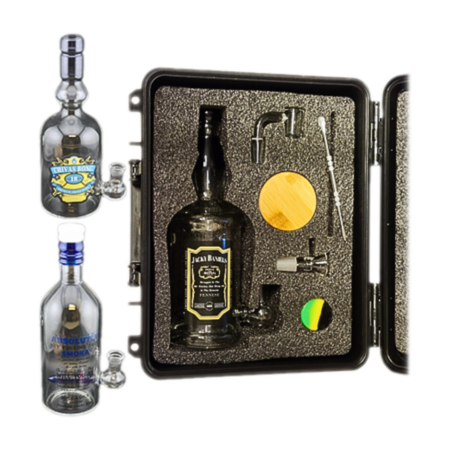 Liquor Bottle Water Pipe Kit