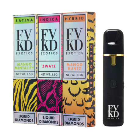 FVKD | 3.5g Exotics Liquid Diamonds | Disposable