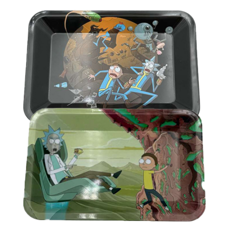 Rick and Morty Small Rolling Tray
