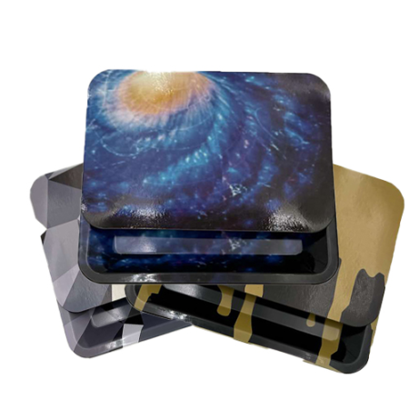 Small Rolling Tray with Lid