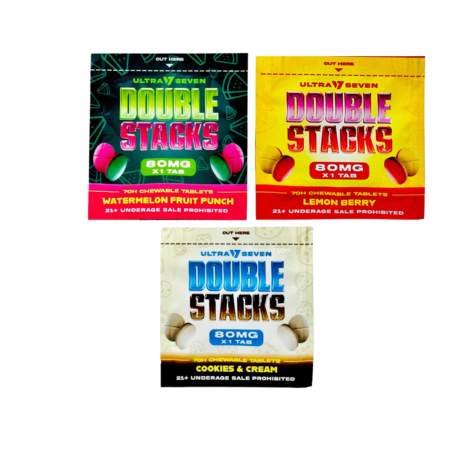 Double Stacks | 80mg 7-Hydroxy | Single Tablets