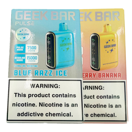 Geek Bar Pulse | Nicotine Disposable | 15k Puffs