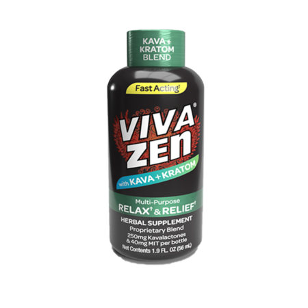 Viva Zen | 250mg Kava + 40mg MIT Blend | 1 Count