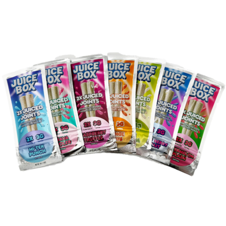 Juice Box | 3g Juiced Joints Diamond Infused Prerolls | 2 Count