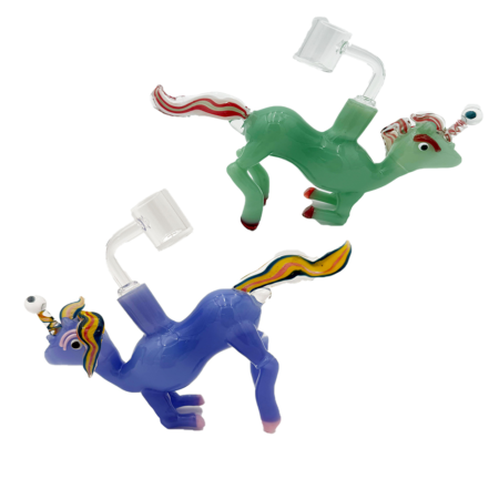 WP#0033 | 5inch Unicorn Water Pipe with Banger for Wax