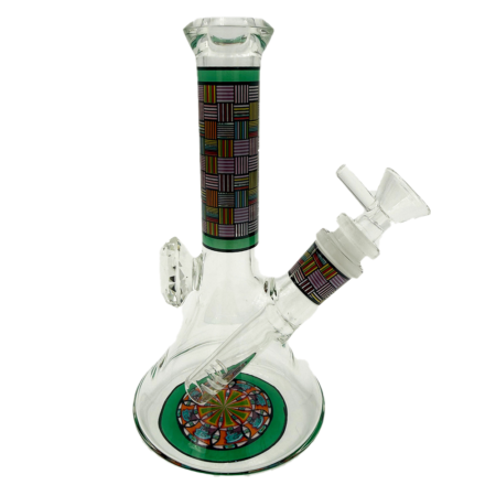 WP#0028 | 7inch Patterned Beaker Water Pipe