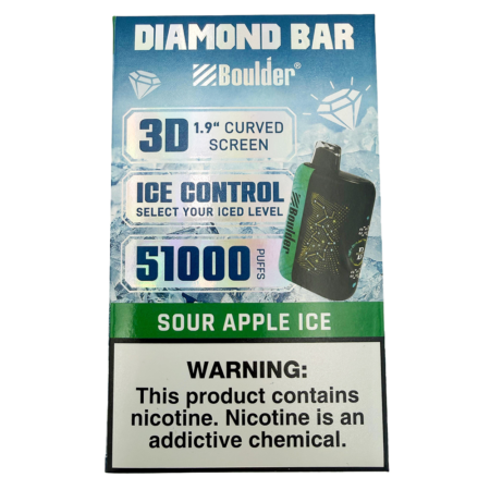 Boulder Diamond Bar | Nicotine Disposable | 51k Puffs