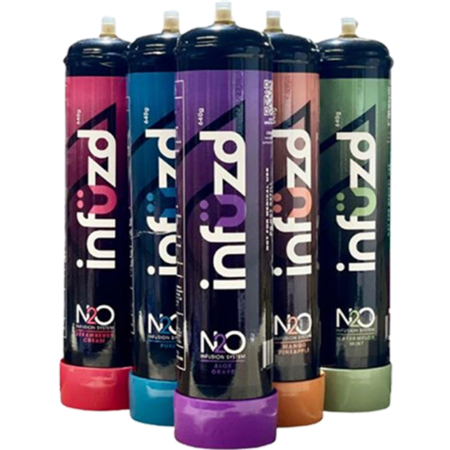 Infuzd | 640g N02 Cylinder | 1 Count