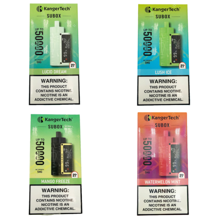 KangerTech SUBOX | Nicotine Disposable | 50k Puffs