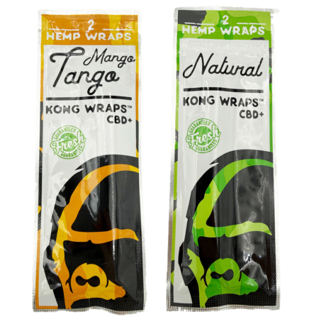 Kong Wraps | Hemp Wraps + CBD | 2 Count
