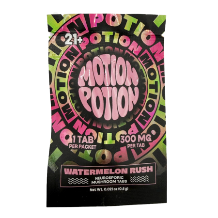 Motion Potion | 300mg Neurosporic Mushroom Tablet | 1 Count