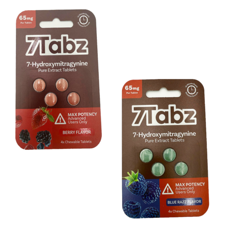 7 Tabz | 260mg 7-Hydroxy Tablets | 4 Count