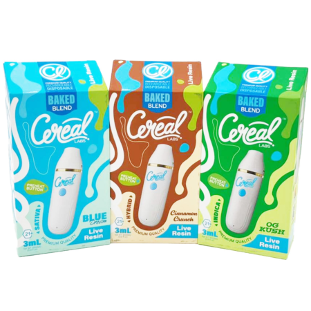 Cereal Labs | 3g Live Resin THC Disposable | 1 Count