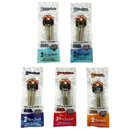 Daily Meds Exotics | 2g THC-A Flower + Diamonds Prerolls | 2 Count