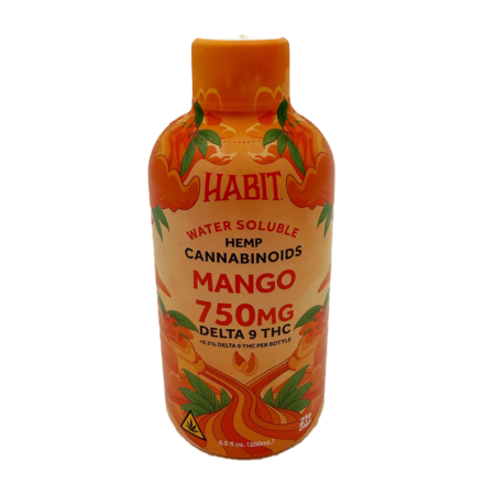 Habit | 750mg THC Mango Water Soluable Syrup | 1 Count