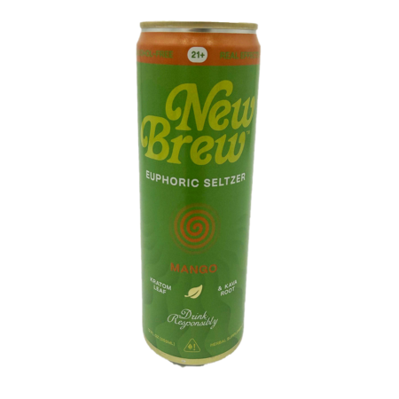 New Brew | 12oz Kratom + Kava Euphoric Blend | 1 Count