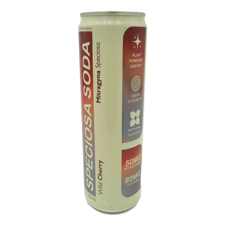 Speciosa Soda | 50mg Mitragynine + 80mg Caffeine Blended Drink | 1 Count