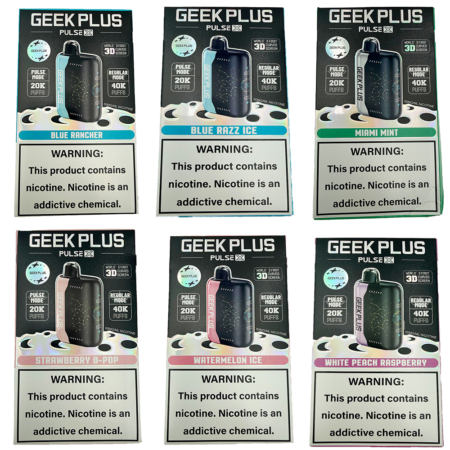 Geek Plus Pulse X | Nicotine Disposable | 40k Puffs