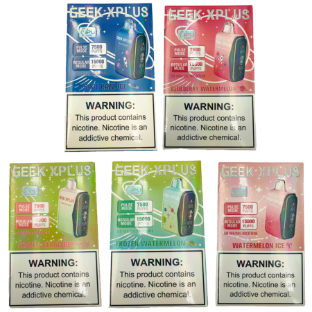 Geek XPlus | Nicotine Disposable | 15k Puffs