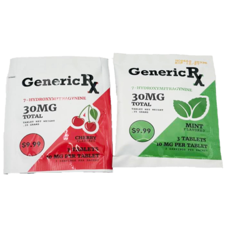 Generic RX | 30mg 7-Hydroxy Tablets | 3 Count