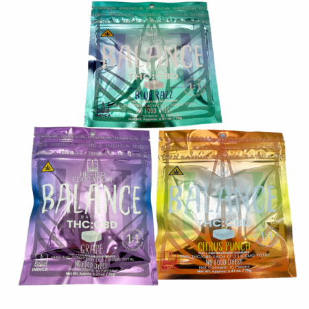 Higher Education Balance Ratios | 10mg D9/CBD | 10 Count