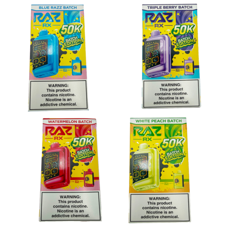 Raz Batch Edition | Nicotine Disposable | 50k Puffs