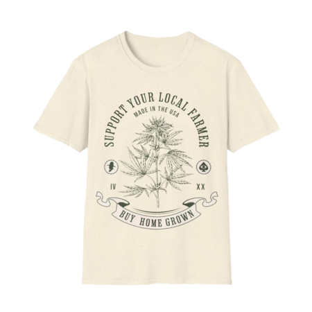 Support Local Farmers T-Shirt (Natural)