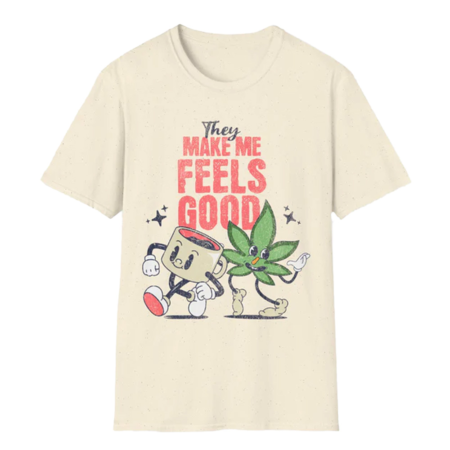 Makes Me Feels Good T-Shirt (Natural)