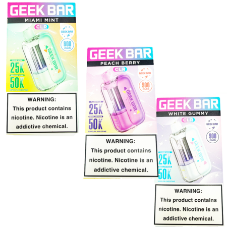 Geek Bar CLR | Nicotine Disposable | 50k Puffs