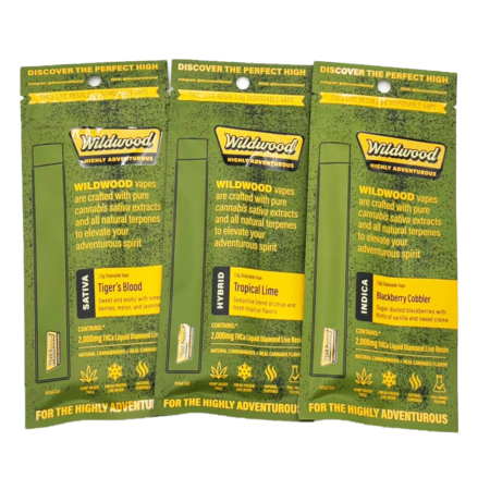 Wildwood | 2g THC-A Liquid Diamond Live Resin Disposable | 1 Count
