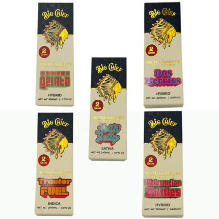 Big Chief | 2g Melted Diamonds THC-A Disposable | 1 Count