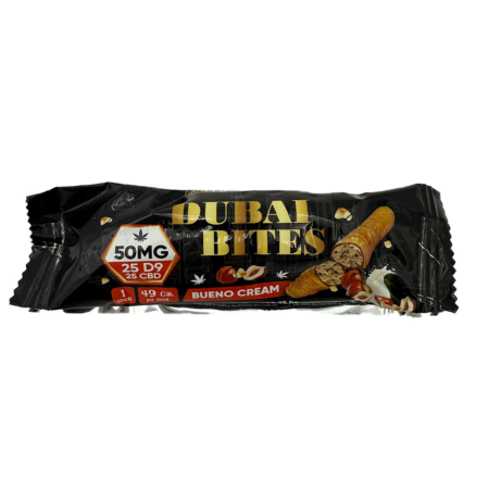 Dubai Bites Bueno Cream | 50mg D9/CBD | 1 Count