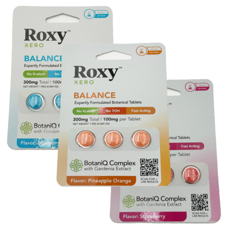 Roxy Xero | 300mg Botanical Tablets | 3 Count